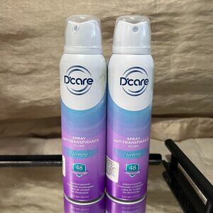 2 new anti-perspirant deodorants sprays, no alcohol & parabens - NEW